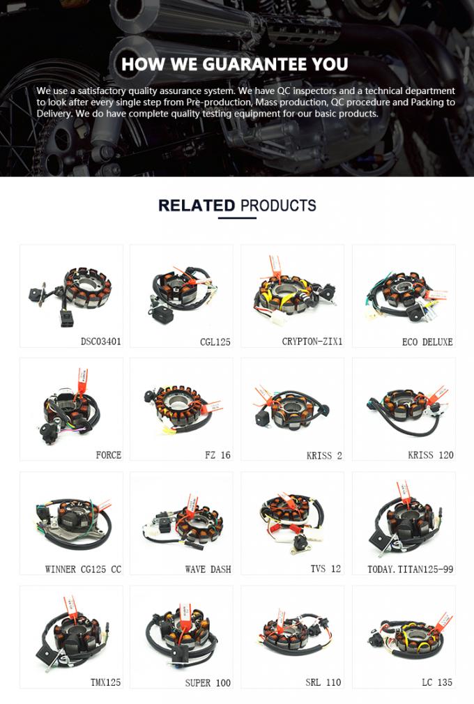 Bobine de magnéto à moto de KRISS FL/pièces de rechange et accessoires de moto