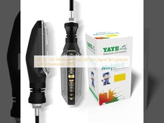 ABC PC 12V 3W étanche à l'eau LED Tourner le signal des feux de fond pour la température de la lumière 6500k