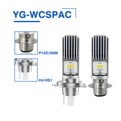 CSP H4 HS1 BA20D H6 H6M Motorbike Led Bulbs 12W P15D Led Headlight Bulb