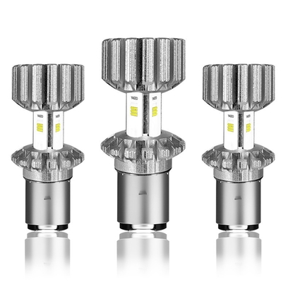 18W BA20D CSP Beads LED Motorcycle Headlight Bulb Motorbike Led Bulbs