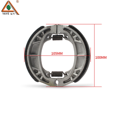 Aluminium Alloy Motorcycle Brake Shoe CG125 CG150 CG200 Rear And Front Brake Pads