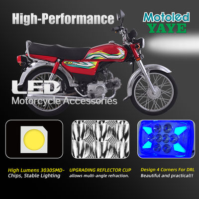 YAYE 3030SMD LED Headlight for CD70 CG125 70cc Motorcycles
