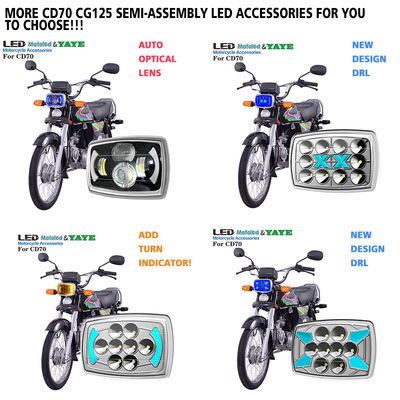 YAYE 3030SMD LED Headlight for CD70 CG125 70cc Motorcycles