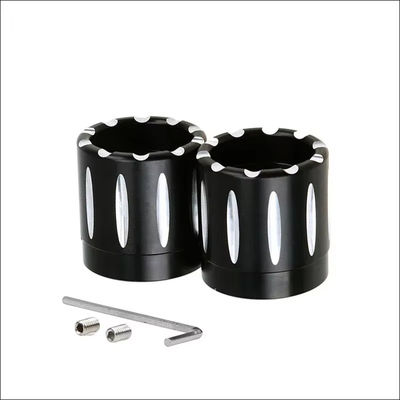 Motorcycle CNC Edge Cut Front Axle Nut Cover Bolt Kit For Honda Suzuki Kawasaki Yamaha Harley Shadow VT 750 1100 Bobber