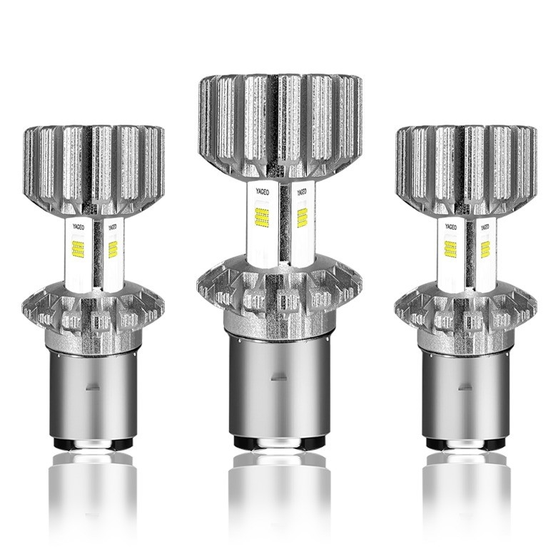18W BA20D CSP Beads LED Motorcycle Headlight Bulb Motorbike Led Bulbs