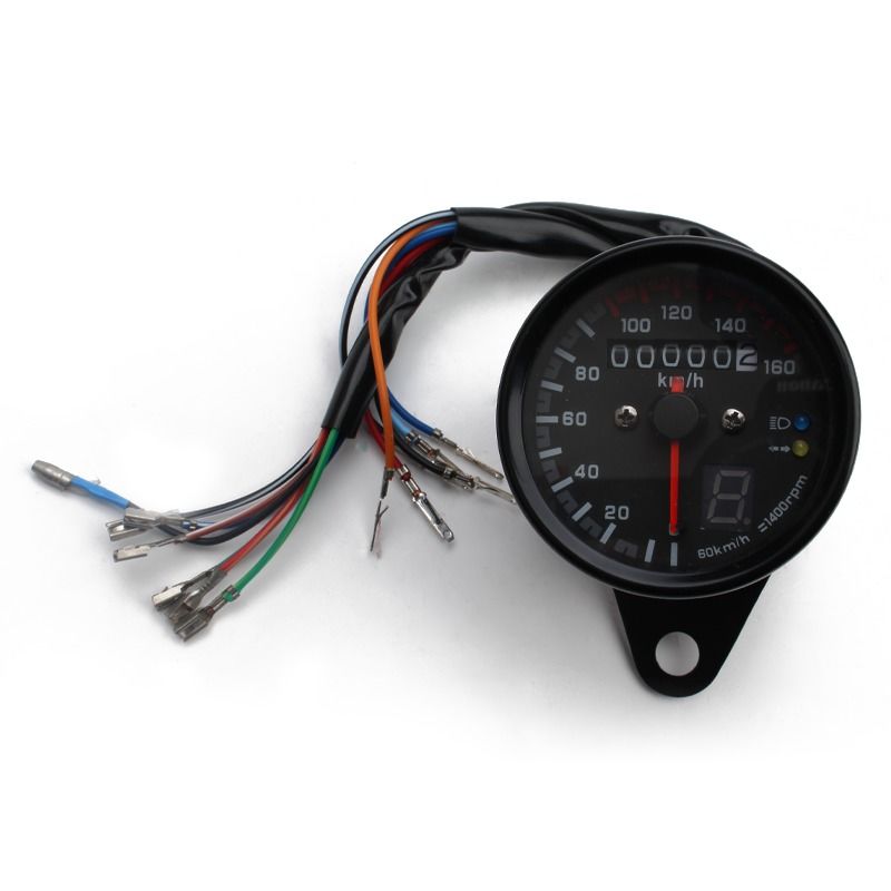 For GN125 CG125 Motorcycle Instrument Modification Code LED Odometer with Gear Display