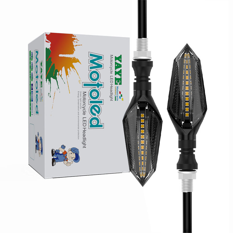 YAYE Motorcycle Turn Signal Light Universal Steering Lamp LED Bulb Headlight Indicator Normal Light 3W DC12V