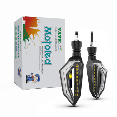 DC12V LED jaune pour le débit d'eau, voyant de virage, voyant d'avertissement pour moto YAYE 2385
