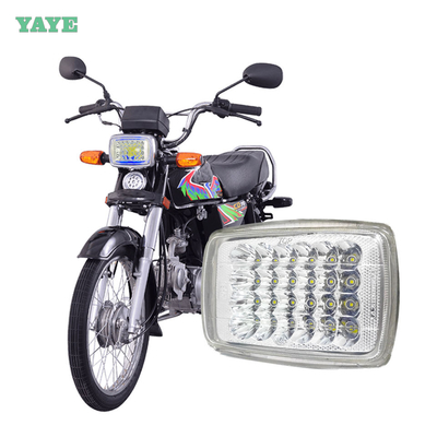 Phare LED de moto CD70 CG125 avec feux de jour et clignotants